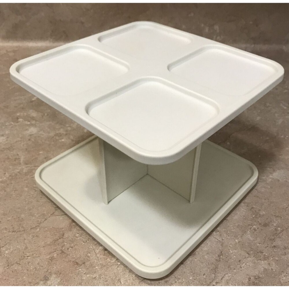 Tupperware Modular Mates Spice Container Carousel Rack Lazy Susan #2164A Spins